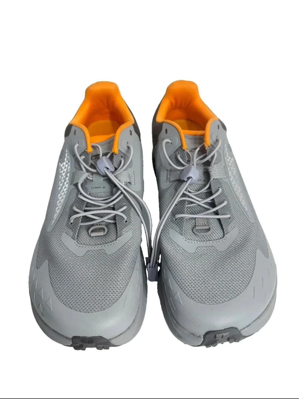 Brand New Altra Timp 5 Trail Gray Orange Trail Running ALOA85PE220 Men’s Sz 10.5